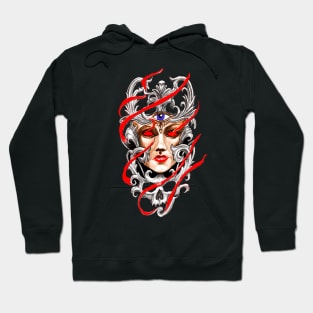 Skeleton Tattoo Queen Hoodie